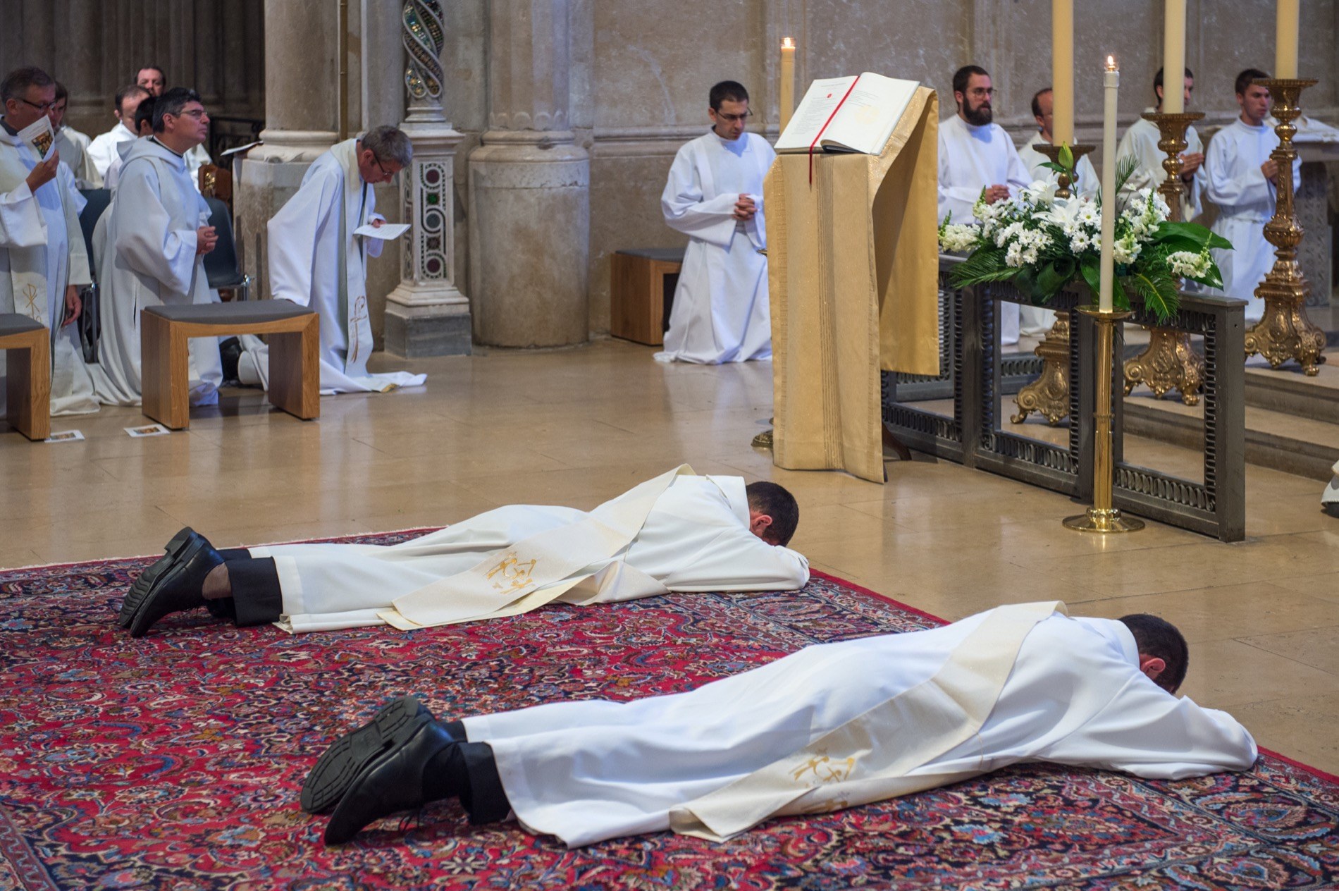 Ordination sacerdotale de Luc et Marc