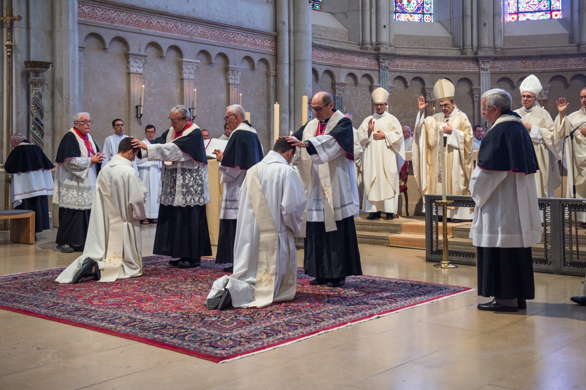 Ordination sacerdotale de Luc et Marc