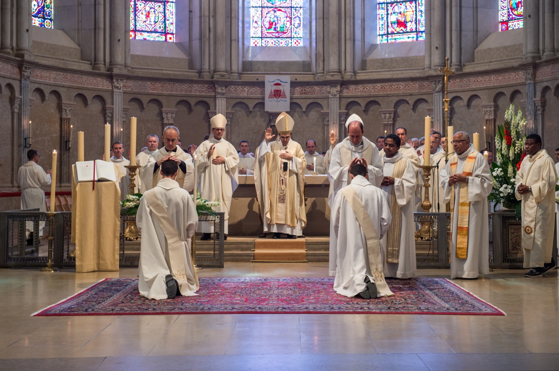 Ordination sacerdotale de Luc et Marc