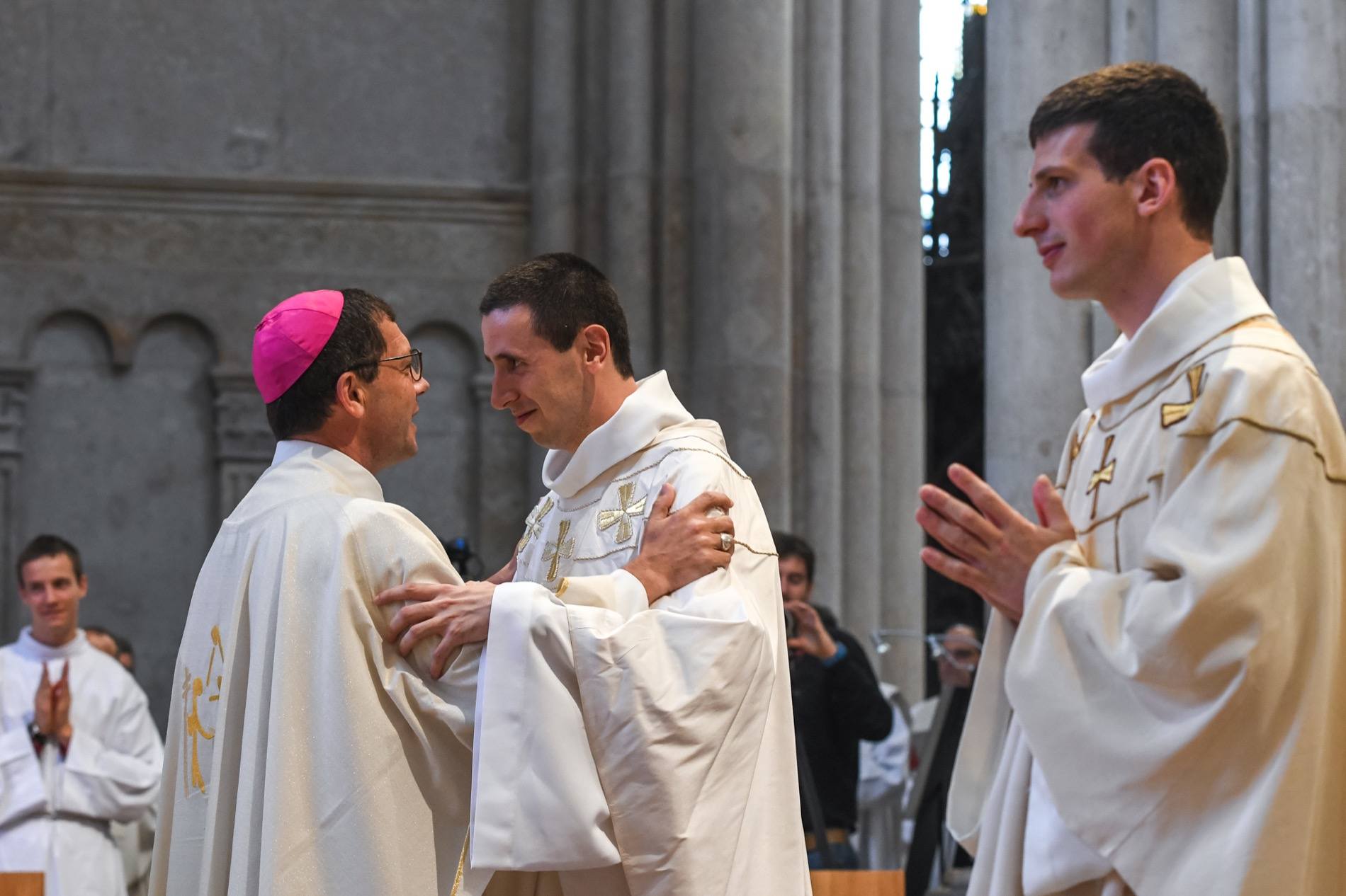 Ordination sacerdotale de Luc et Marc