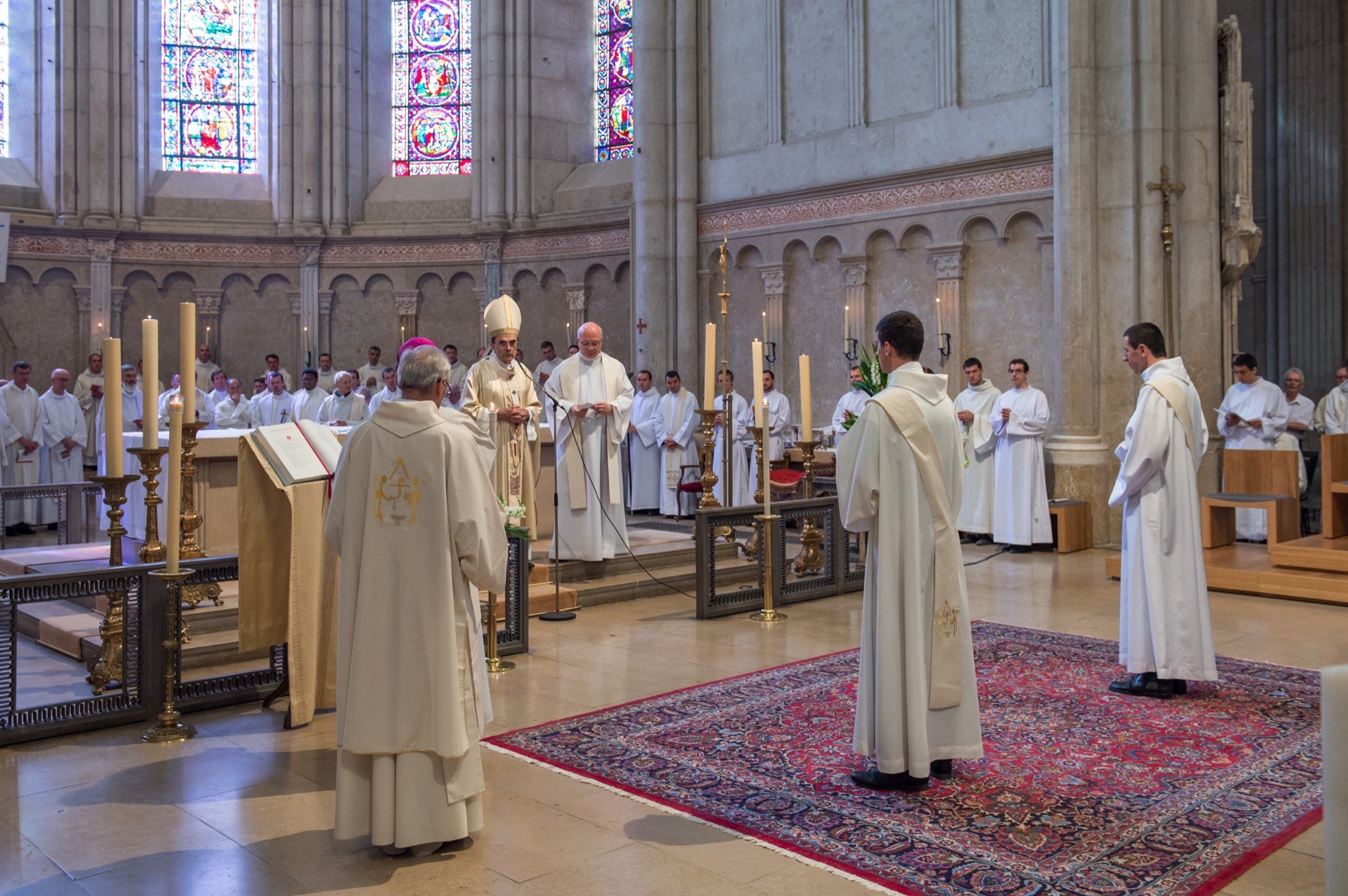 Ordination sacerdotale de Luc et Marc