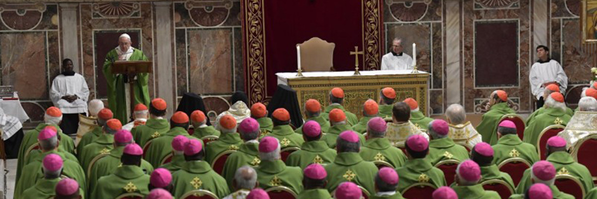“La protection des mineurs dans l’Église” – Discours final du Pape
