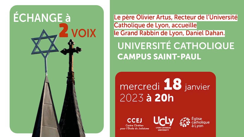 Echange entre le recteur de l’UCLy et le Grand Rabbin